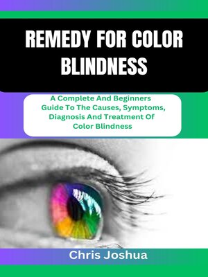 cover image of REMEDY FOR COLOR BLINDNESS